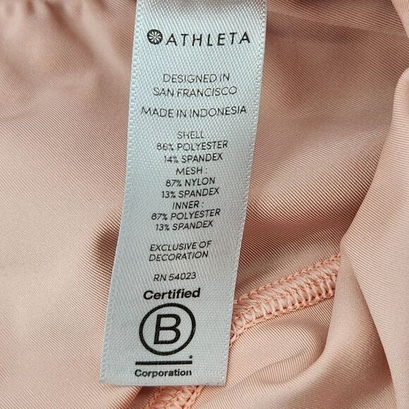 Athleta Run With It Shorts 4.5" Size Extra Large XL Womens Pink  Gym Activewear - Picture 10 of 12